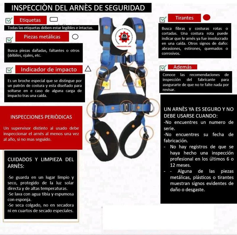 Equipos de protección contra caídas para trabajo seguro en alturas